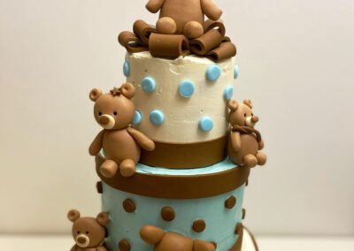 3-lags kake med bamser på